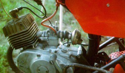 Detail von Motor